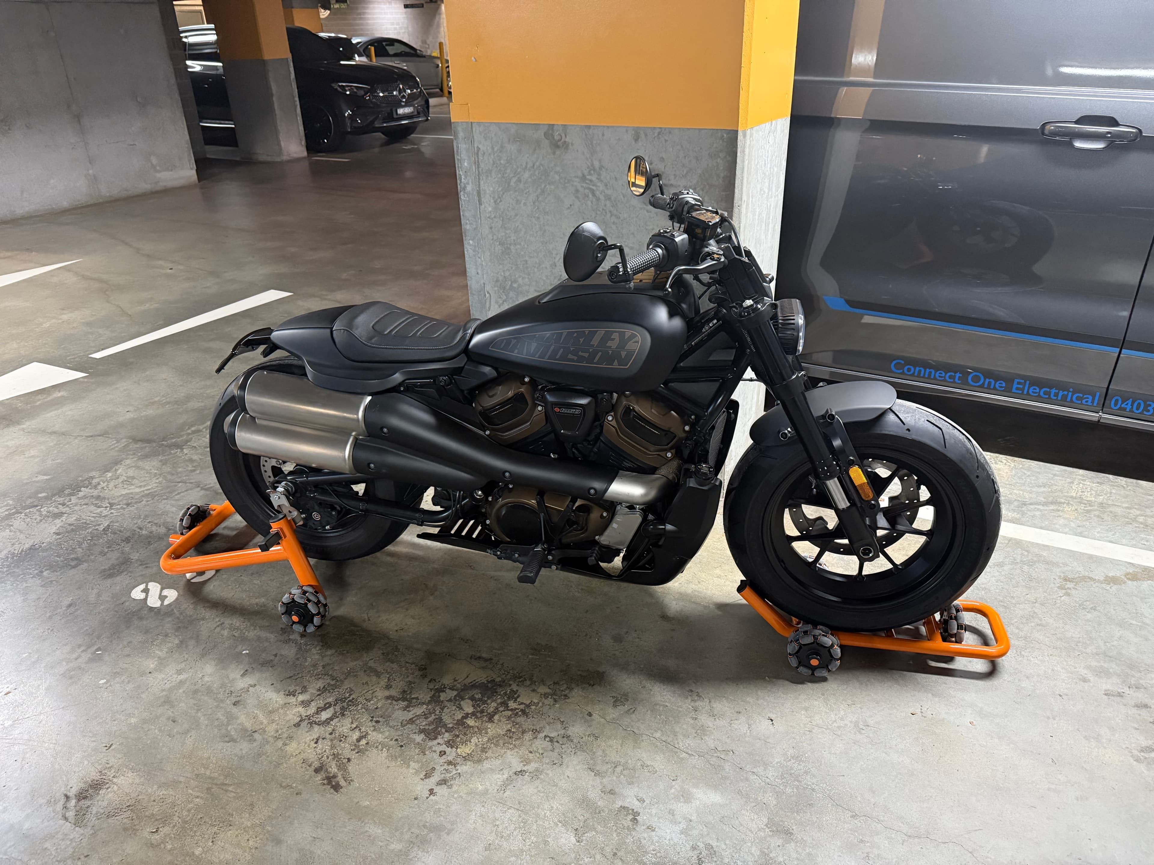 How to Move a Heavy Motorcycle Alone in a Tight Garage (Without Dropping It)