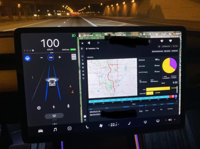 TeslaMate Dash