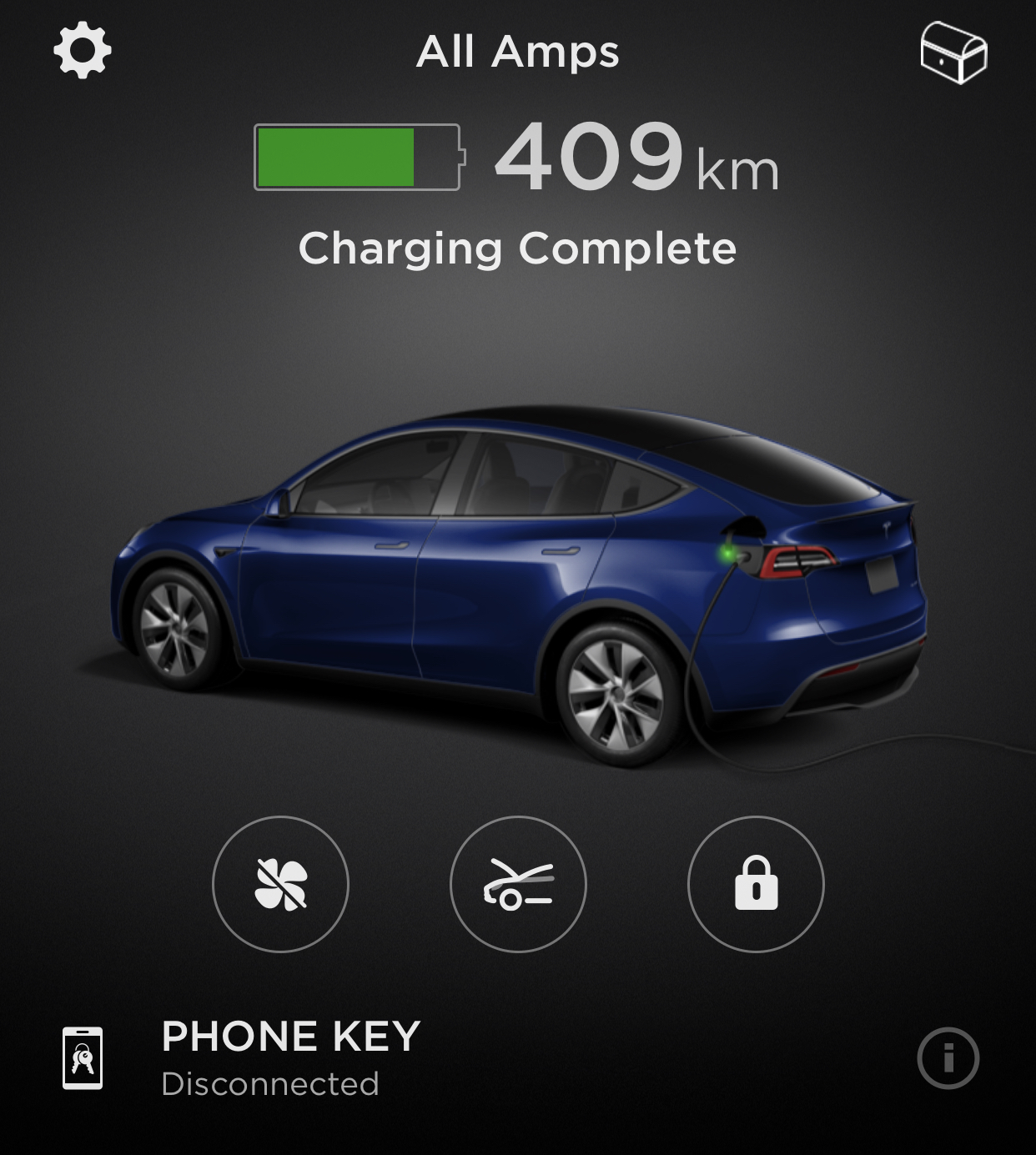 Tesla App View